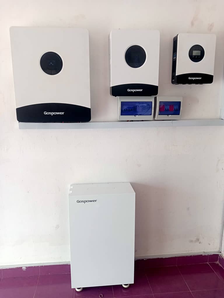 gospower solar inverters and lithium battery storage system